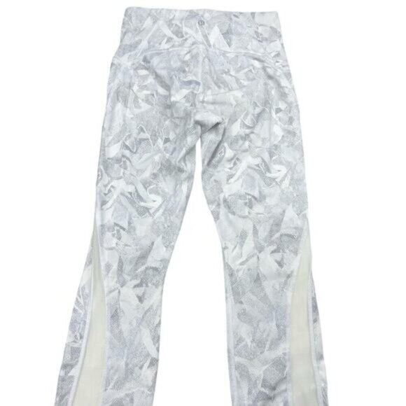 Lululemon Train Times 7/8 Pant 25" Womens Size 6 Jasmine White Multi - Picture 6 of 7